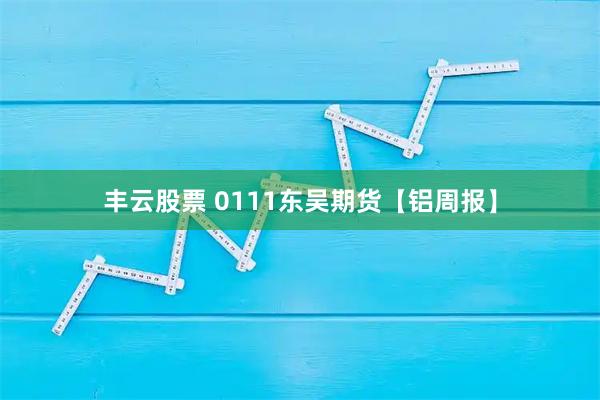 丰云股票 0111东吴期货【铝周报】