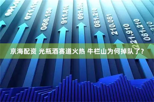 京海配资 光瓶酒赛道火热 牛栏山为何掉队了？